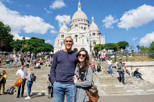 We weren't the only ones at the #2 most visited monument in Paris